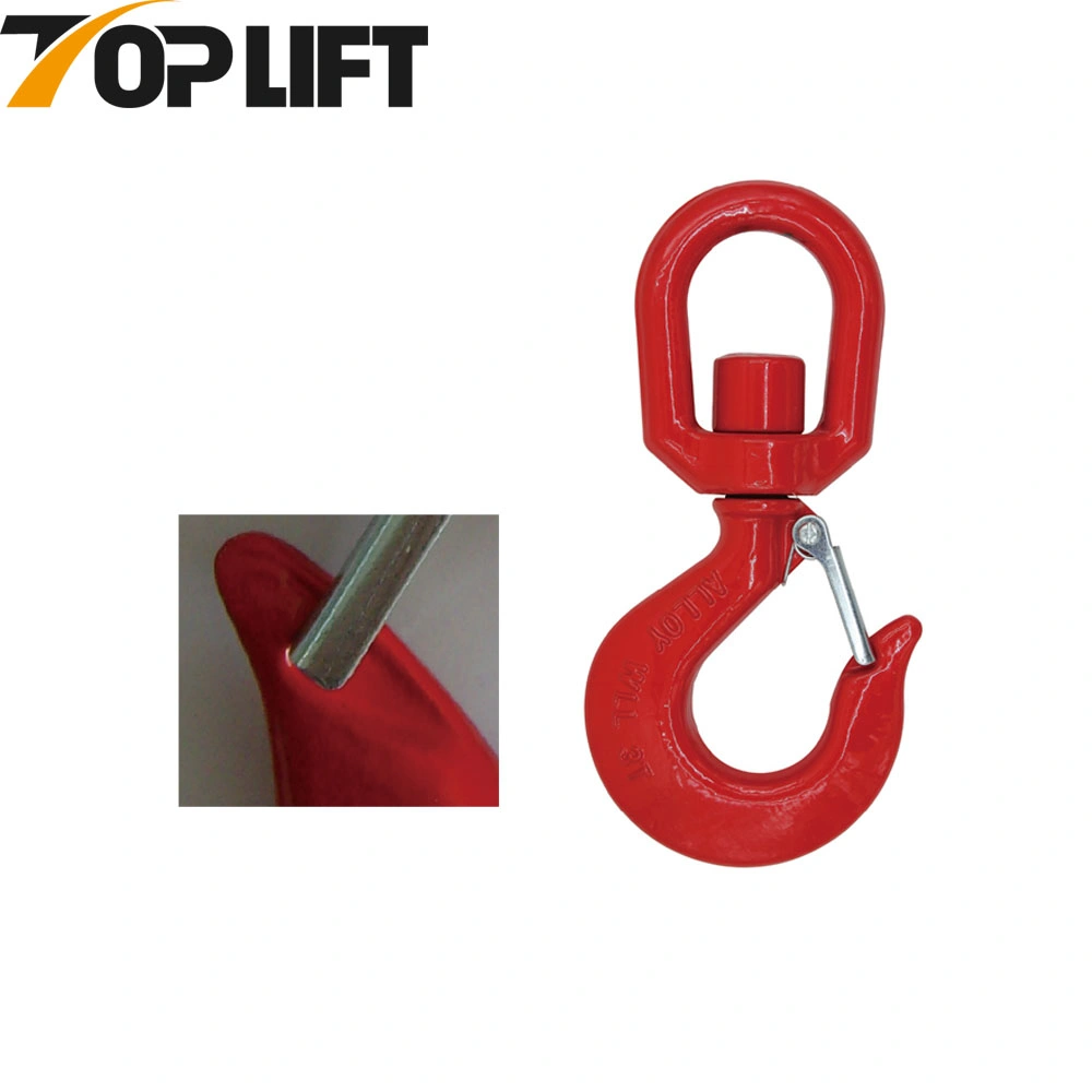 G70&G43 Forged Super Alloy Rigging Hardware Steel Swivel Hook