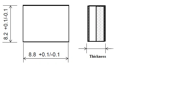 Optischer Tiefpassfilter Aus Glasblauem Kristall