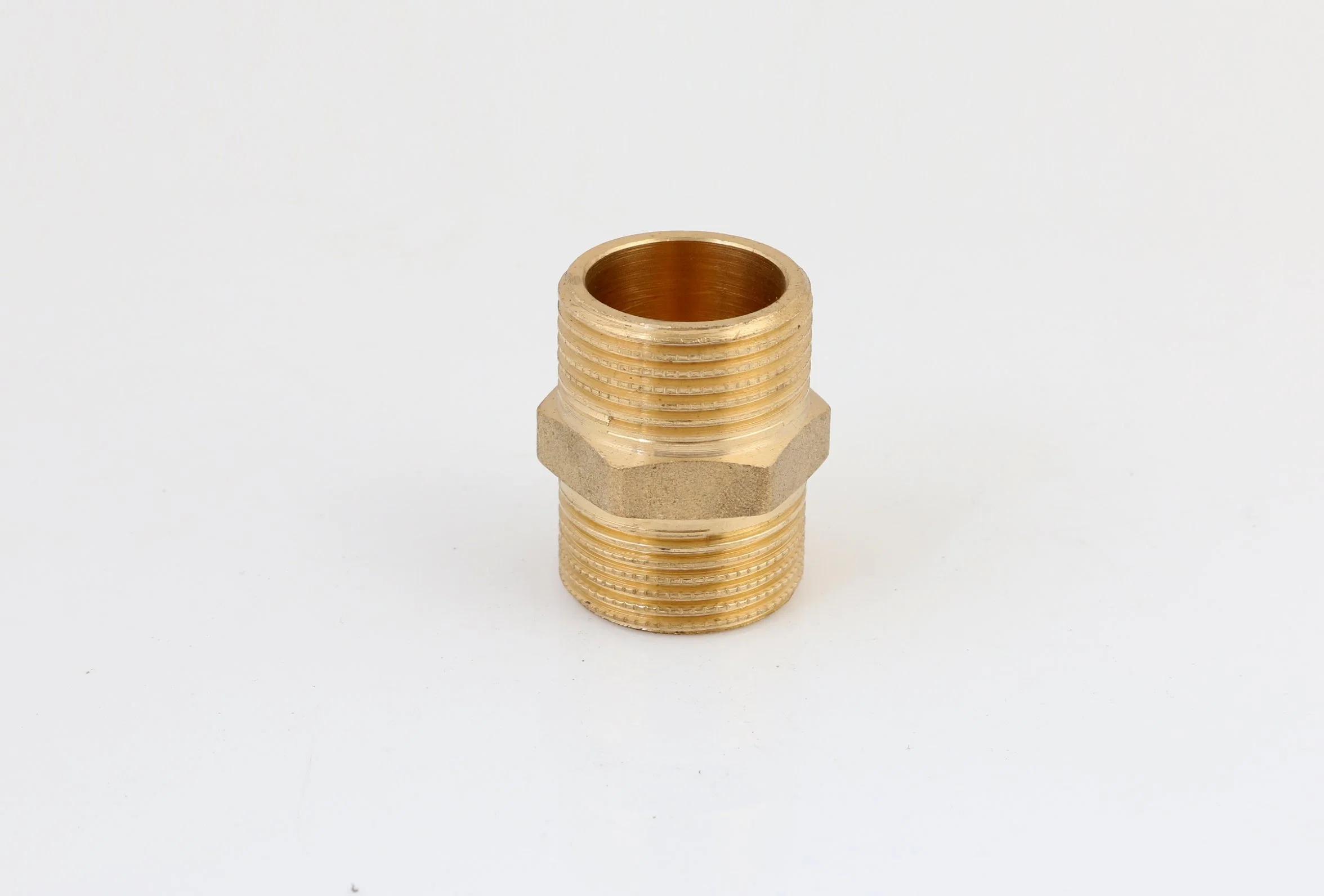 Brass Screw Niple Fitting Pipe Fitting Connector