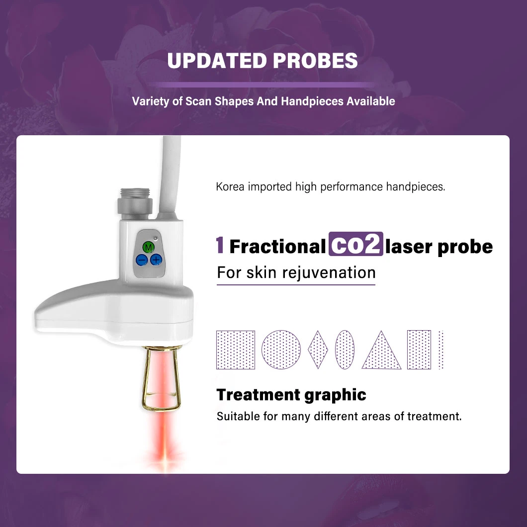 30W RF Tube CO2 Laser Fractional Vaginal Treatment Machine Beauty Equipment