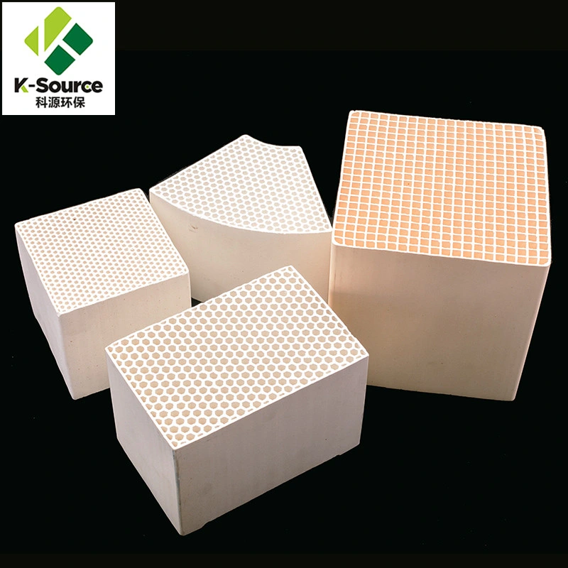 100*100 мм катализатор Monolith Substrate Honeycomb Ceramic