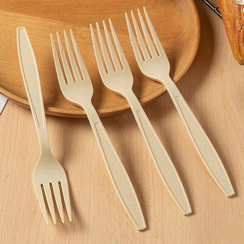 Material PS High quality/High cost performance  Man Made Disposable Tableware Cutlery Spoon Conjuntos de garfo de faca comer Hotel Restaurante Fabricação personalizada