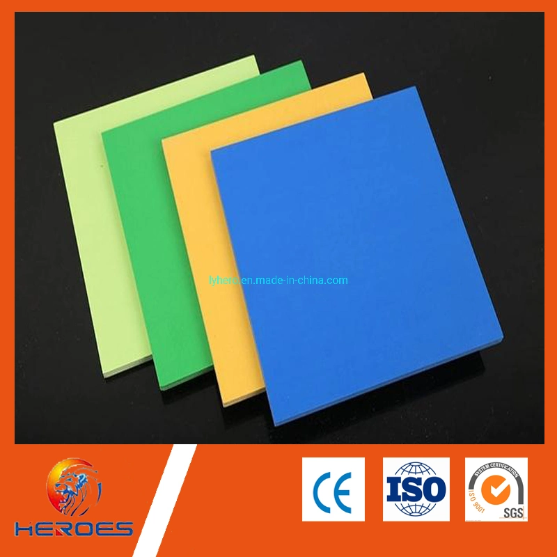 PVC Foam Sheet/Board/Panel Crust High Density Light Brown Foam Board