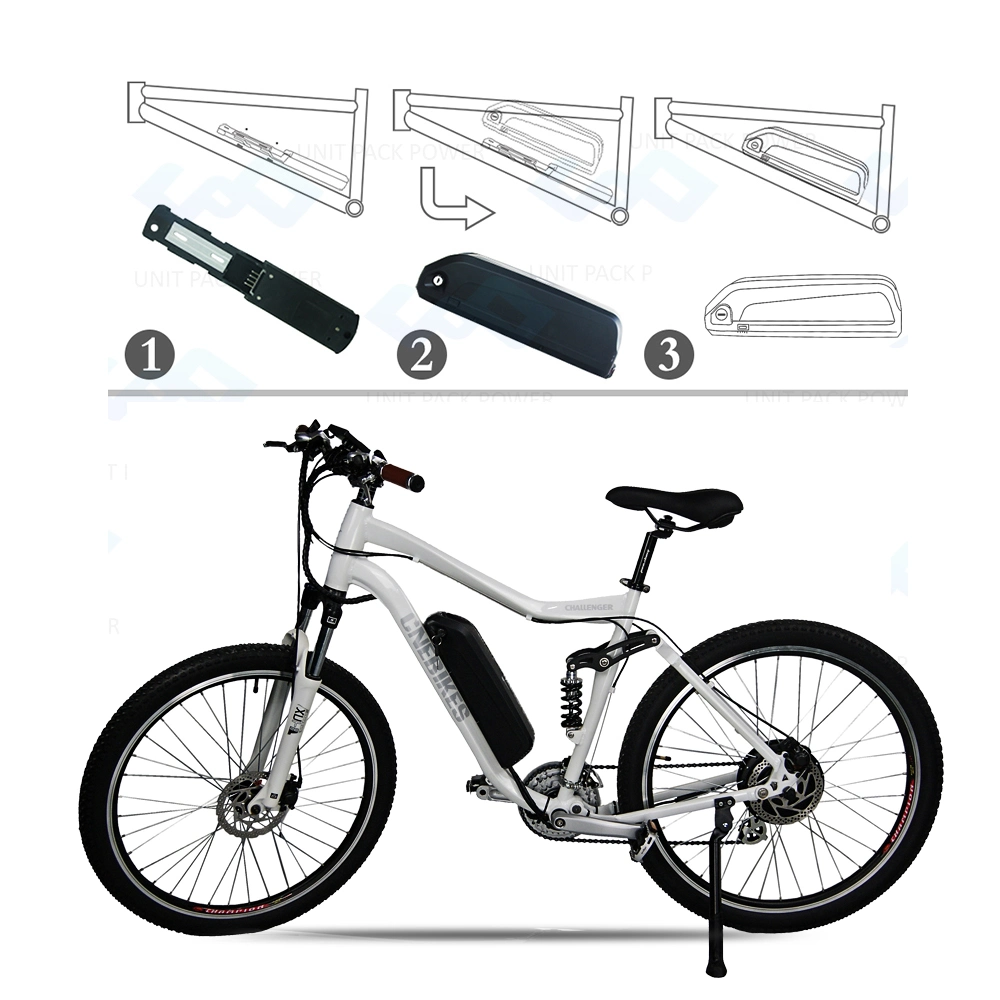 Baratos personalizados de 18.650 baterías de ión-litio bicicleta eléctrica Ebike 48V 11,6ah Batería de litio para Bicicleta eléctrica