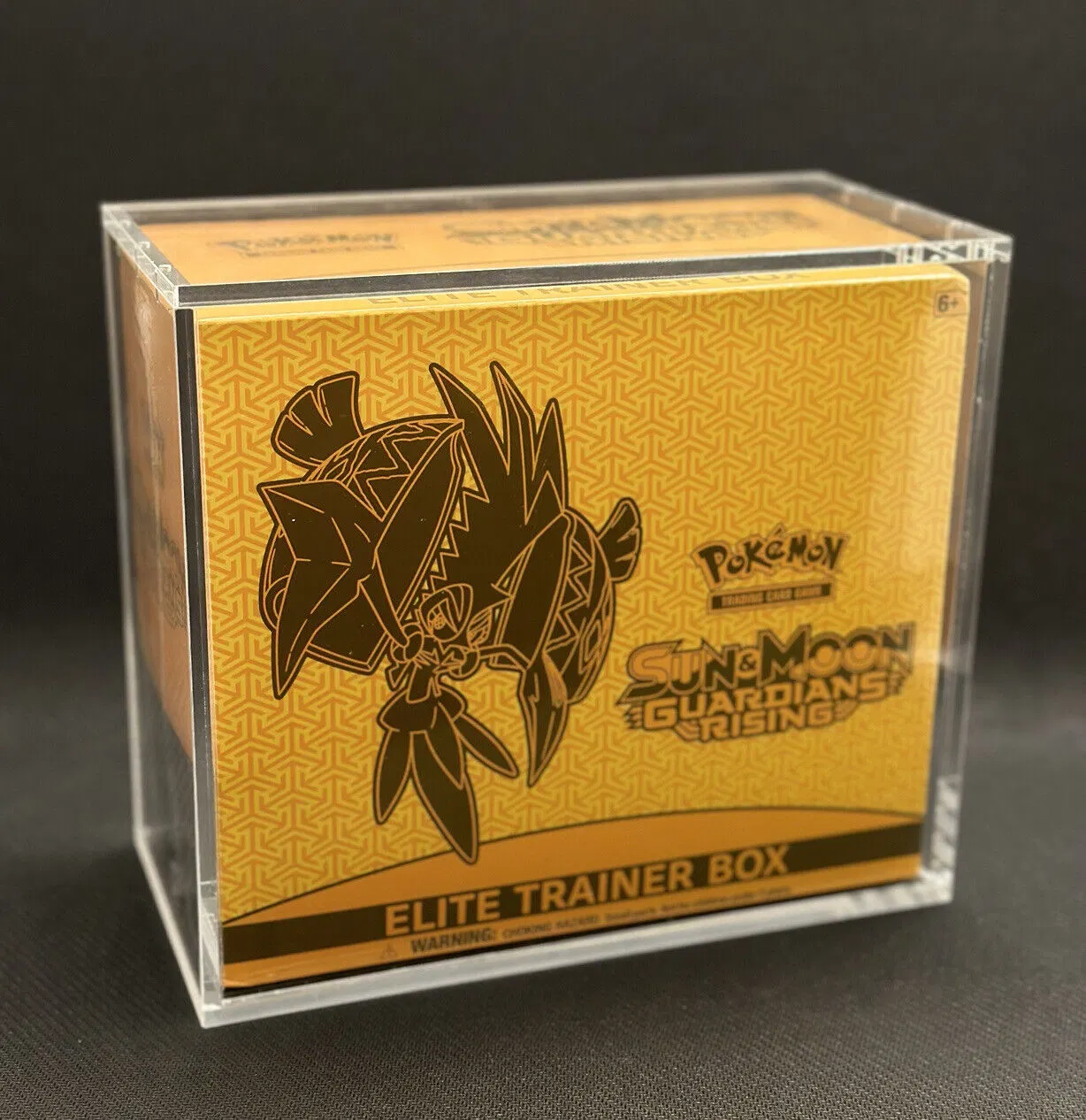 Fabrik-Versorgung klare	Acryl-Box für Pokemon Karten