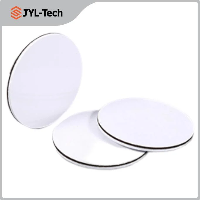 125 kHz Round NFC Token RFID Em4200 Coin Tag Access Control with Chip Sticker Card Coin NFC PVC Blank Coin Tag
