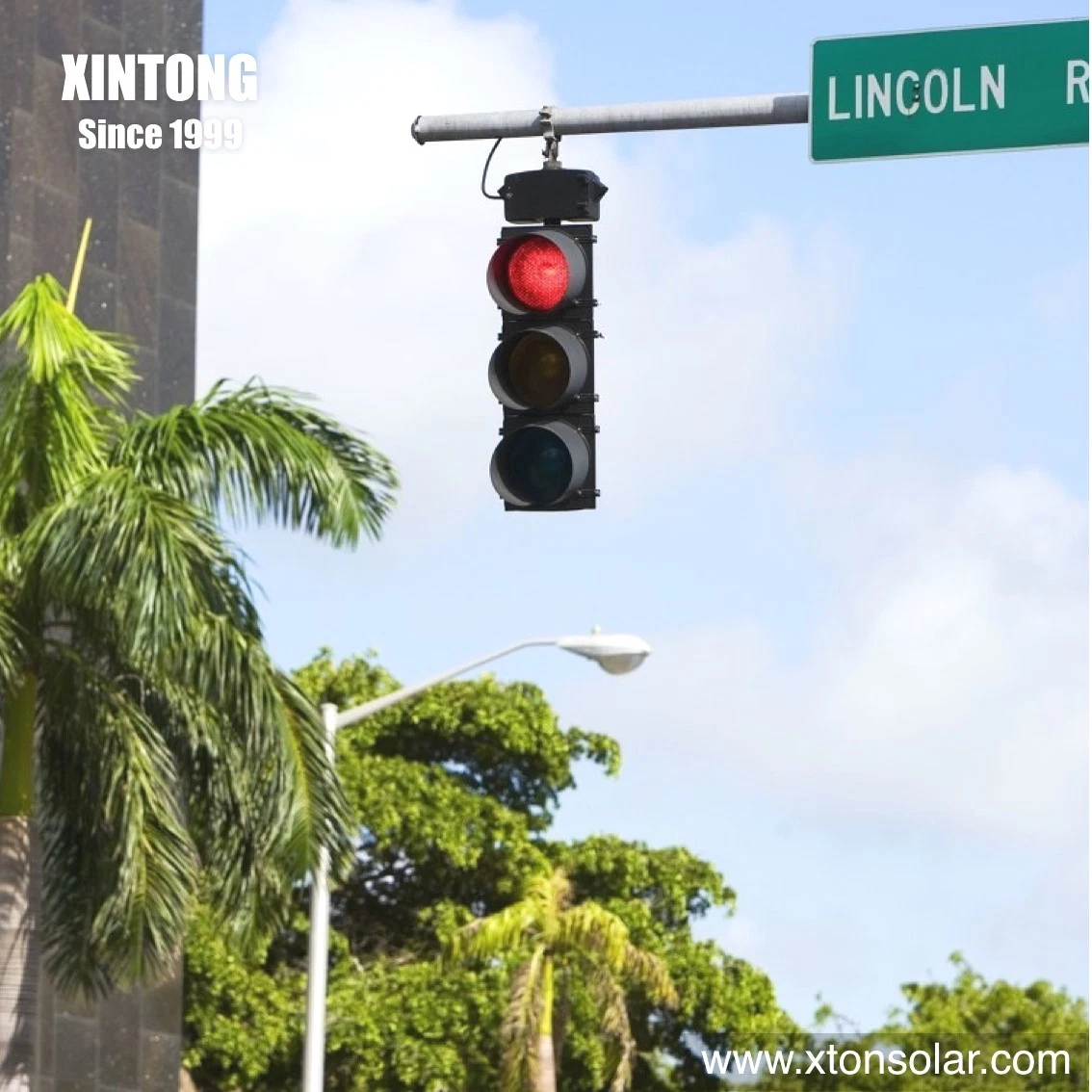 Xintong Integrated All in One Plastic PC Full Screen LED Traffic Signal Light