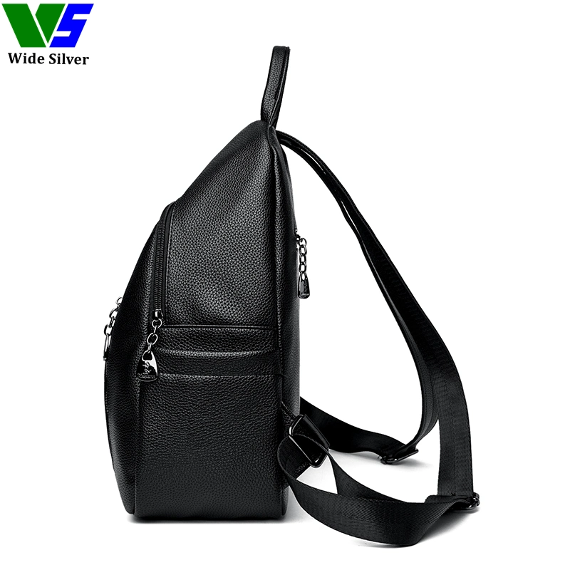 Sac à dos large en argent Mochila PARA Dama Cheer Backpack Marque Bag Mochila Quechua