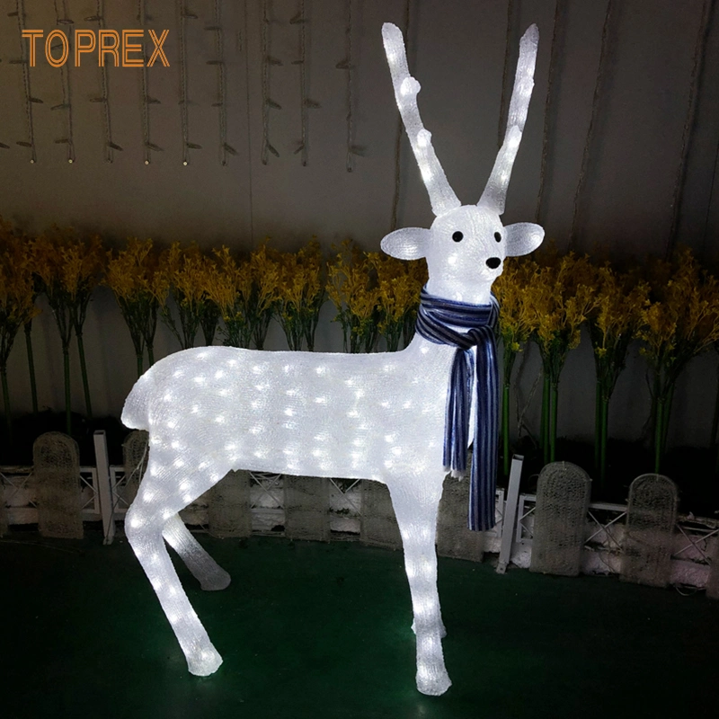 Toprex Decor 3D Weatherproof New Design Waterproof Metal Garden LED Farm Animal Christmas Lights