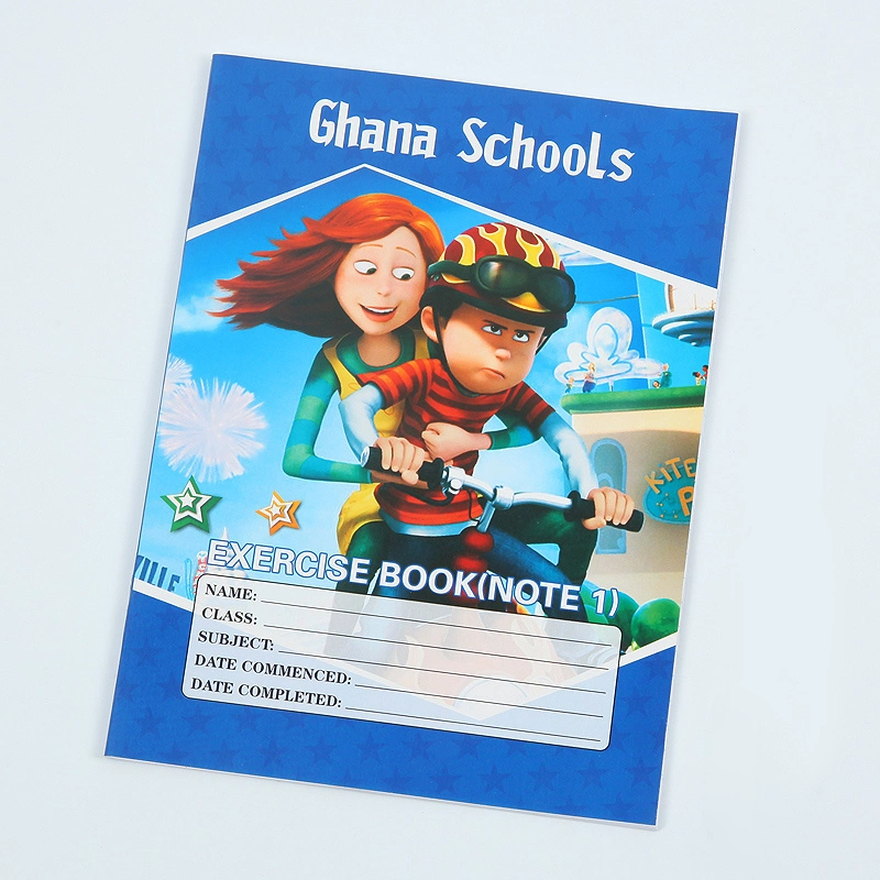 Cheap Primary School Notebooks Single Line Rule Notebook Ghana School Exercise Book 80 Pages