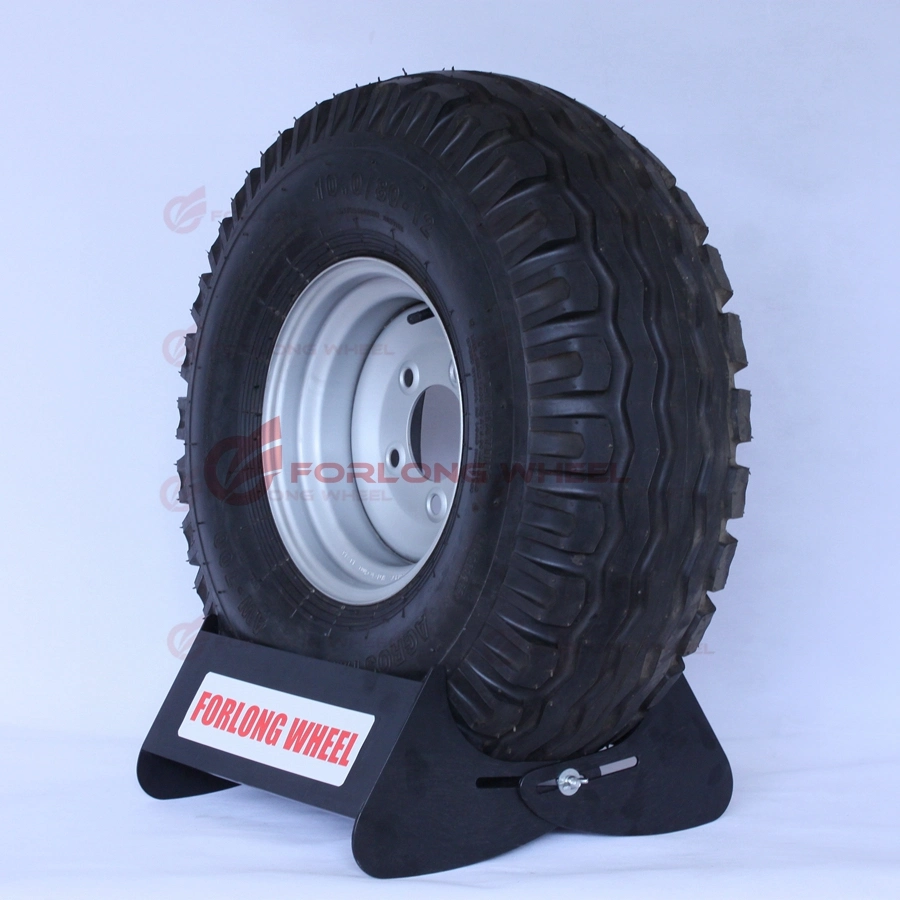 Forlong Wheel 15.3inch Farm Tipping Trailer Wheel Rim 9.00X15.3 6 Holes PCD205mm Fits Tire Size 12.5/80-15.3 for Sale