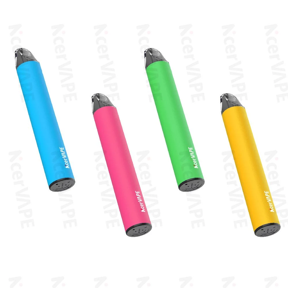 Fruit Flavor Mini 600 Puffs 2% Nicotine Nicervape Wholesale/Supplier Disposable/Chargeable Vape Pen