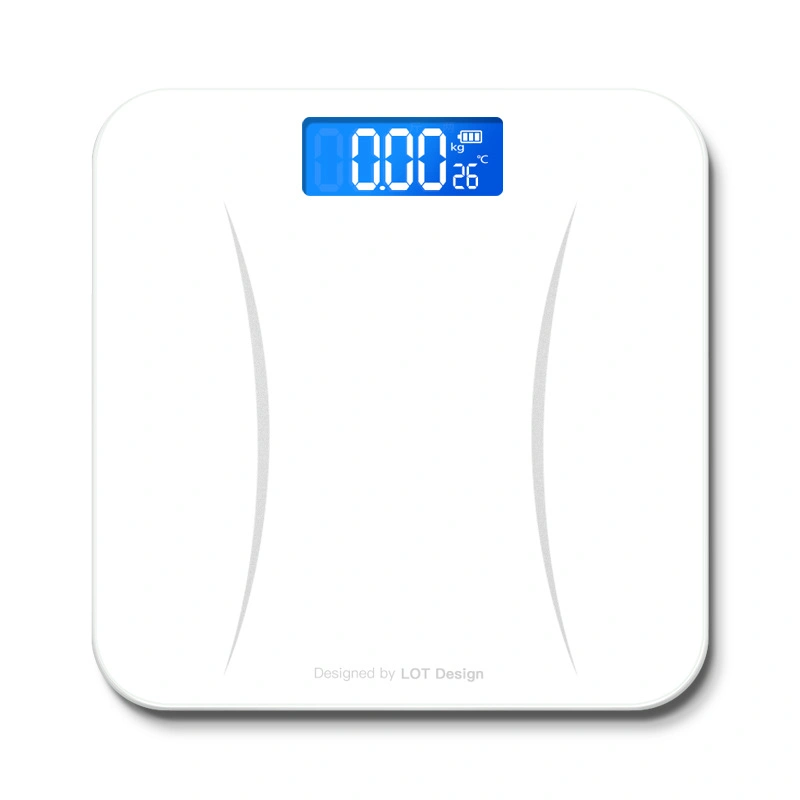 CE New Large Va Display ITO Digital Heart Rate USB Charge Baby Mode Smart Body Fat Scale with APP