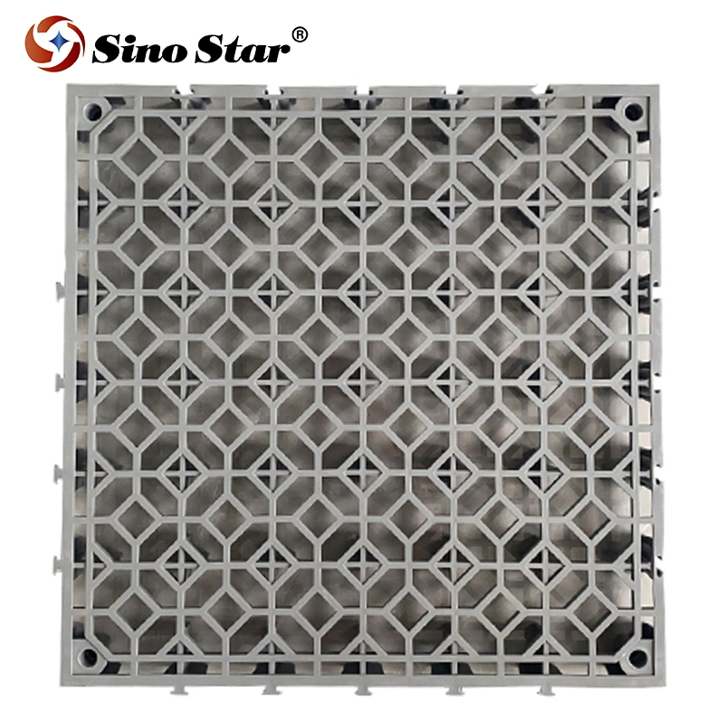 Ss-V3.0sc 450*450*30mm Car Wash/Car Show/Workshop Floor Tiles Interlocking Plastic Garage Floor
