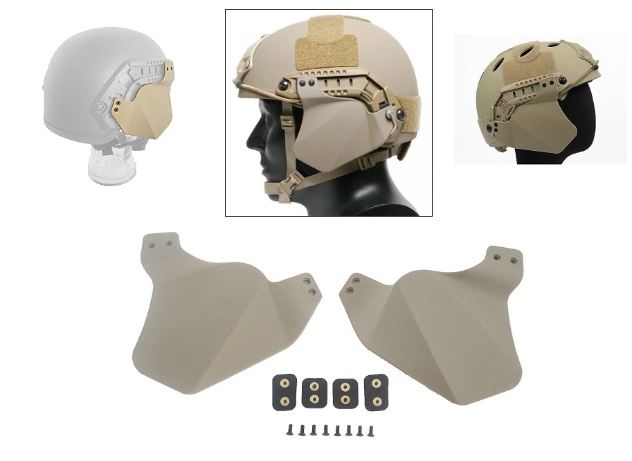 Police Boltless Military Army Aramid Ballistic Helmet