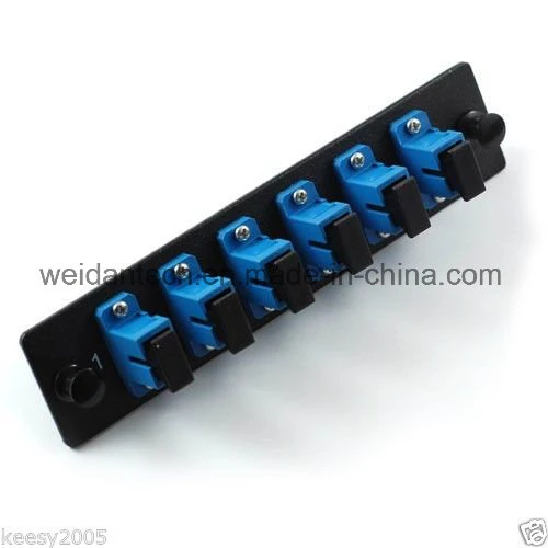 6 LC Duplex Sm Adapter Fiber Optic Adapter Panel