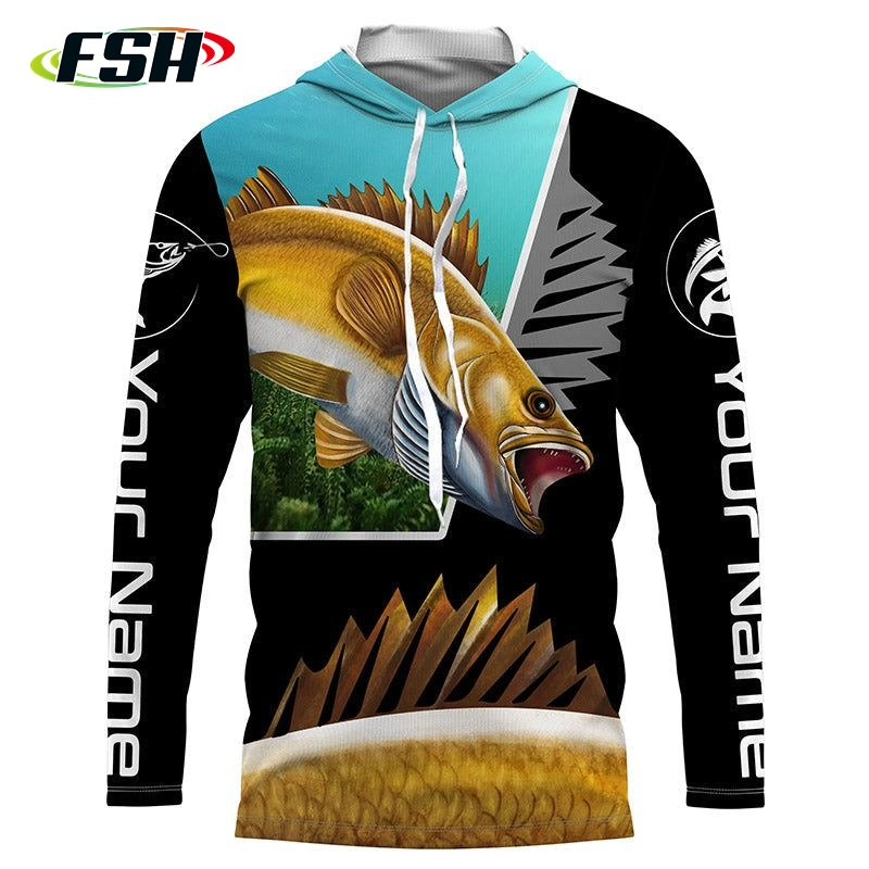 Hot-Selling Products Eco-Friendly Recycled Fabric UV Protection Long Sleeve Fishing Shirts for Men