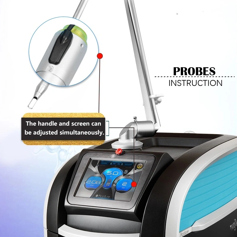 Professional Laser Picosecond Carbon Peeling Picolaser Tattoo Removal Machine