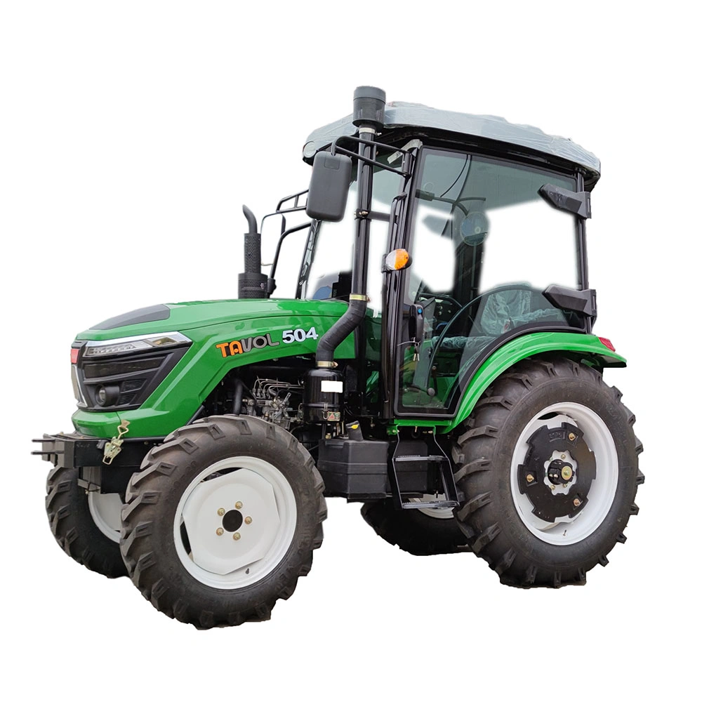 50HP 60HP 70HP Cabin Mini Farm Tractor with CE