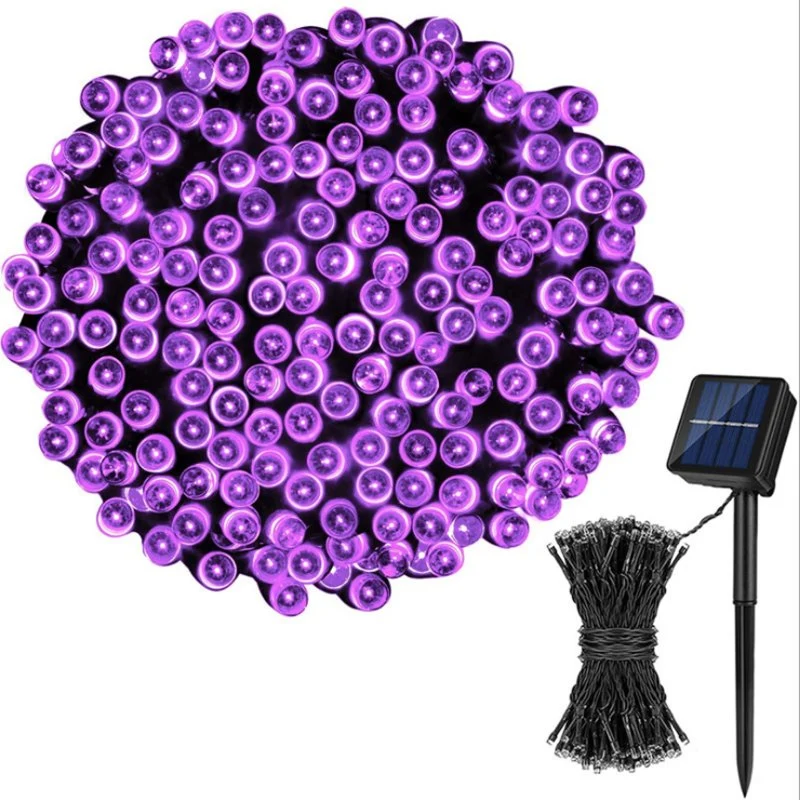 2022 Amazon Hot Sale Holiday Outdoor LED Lights Solar Operated String Decoration