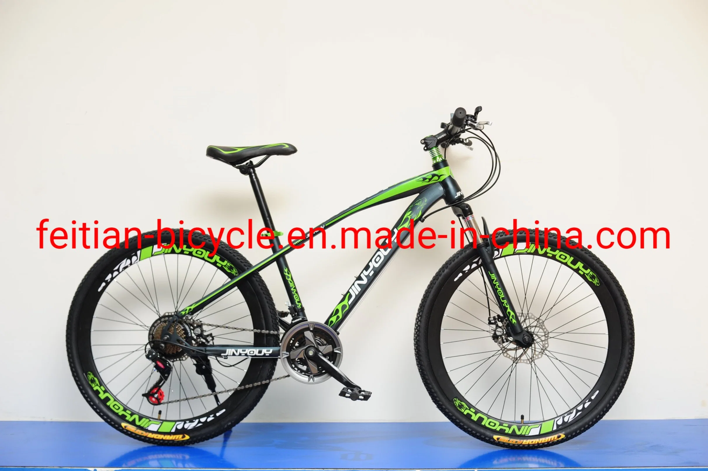 Bicycle MTB Mountain Bike China Factory Mountain Bike 26 Inch Green Bike