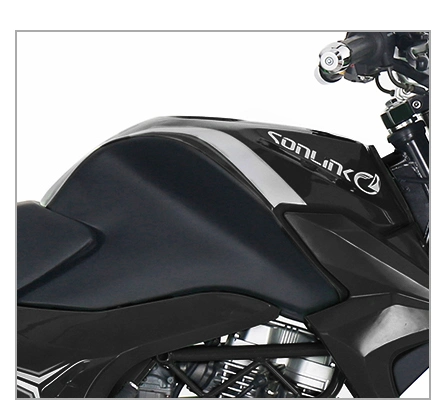 Sonlink Motorcycle Manufacturers 200cc Chase Across New Sportbikes for All Black Sports Bike Series