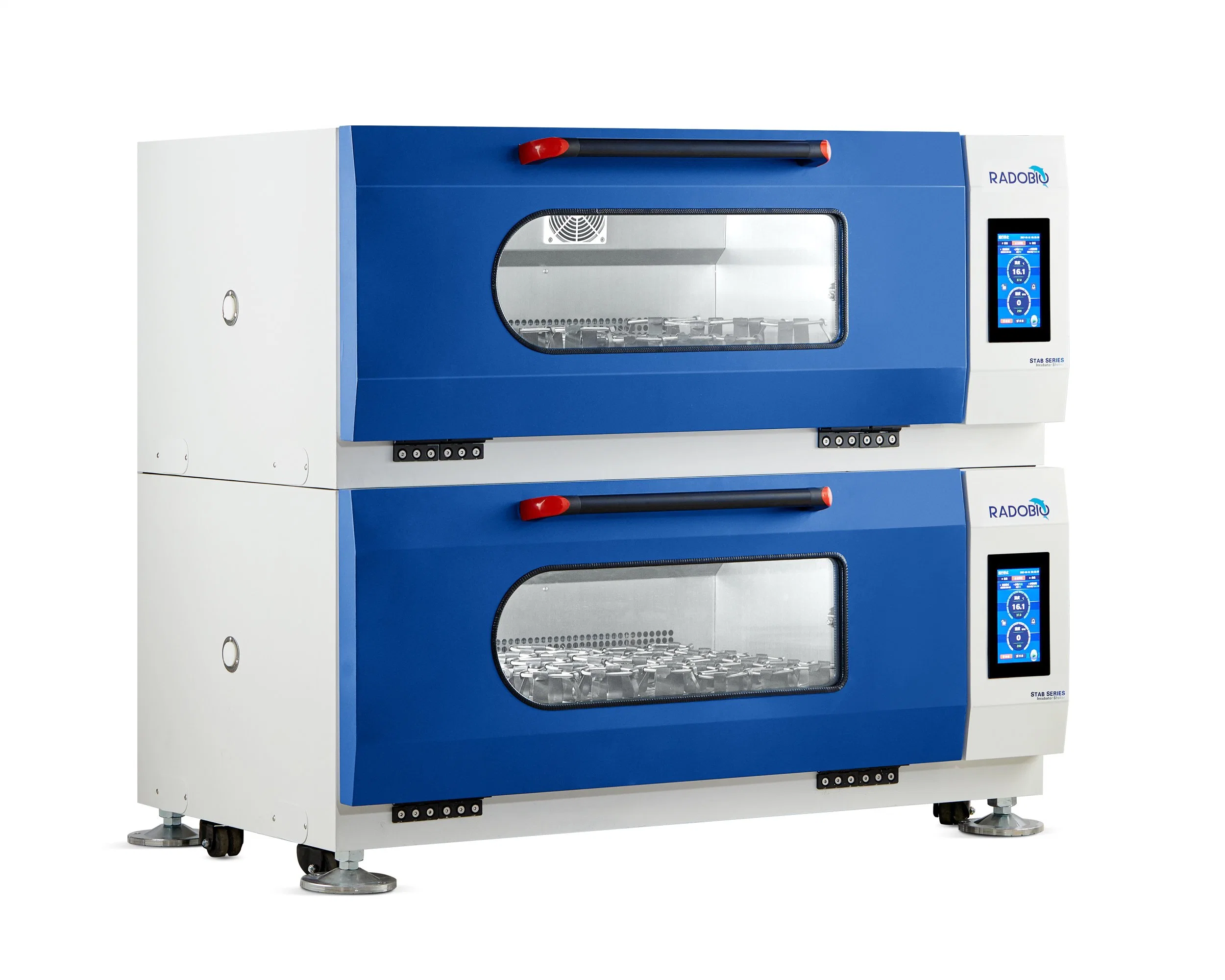 Ms315t 7" LCD Écran tactile Incubateur agitateur empilable pour culture microbienne avec stérilisation UV.