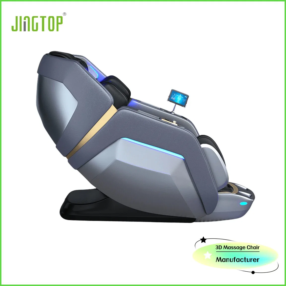 Jingtop Professional 3D 4D Real Relax Robot Hands recliner Wireless Cadeira de massagem com controlo remoto