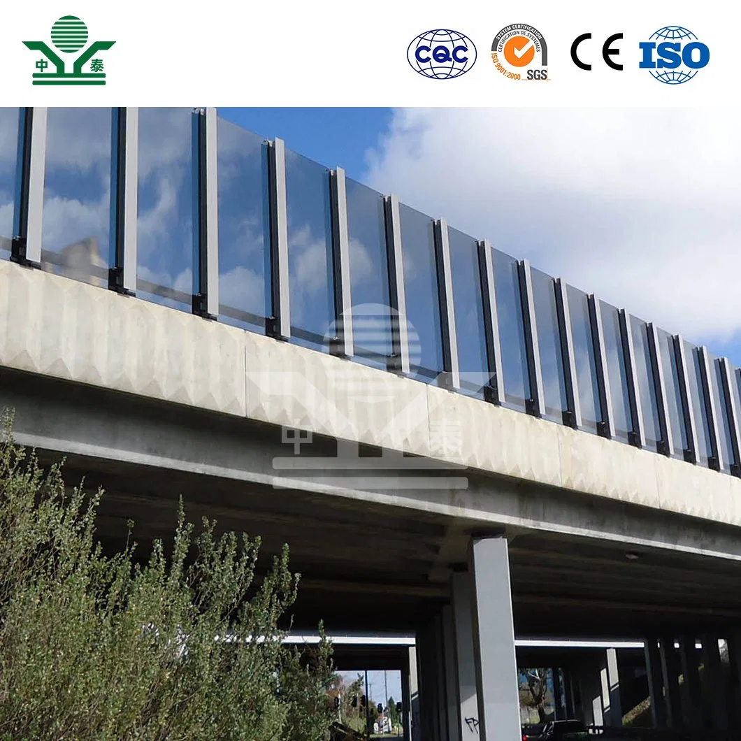 Zhongtai Barrier Wall Original Factory Soundproof Barrier Panels 1960*500*80mm Viaduct Sound Barrier