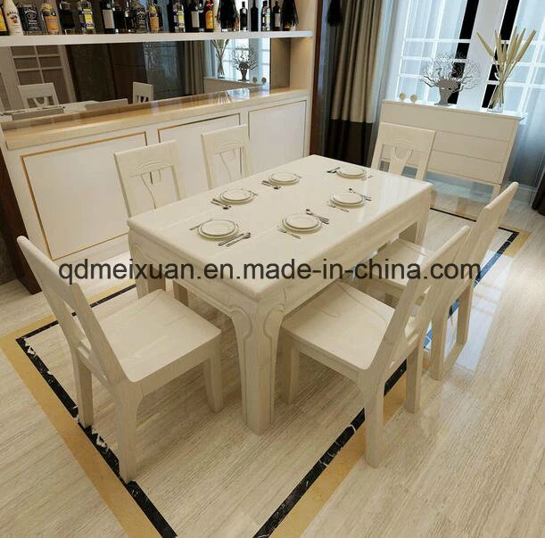 Solid Wooden Dining Table Living Room Furniture (M-X2932)