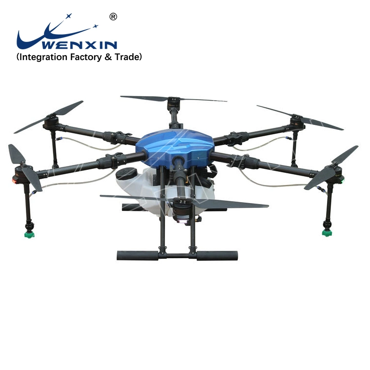 Wenxin Long Range Fast Folding 6/10/12/16/20/30L Agricultural Sprayer Uav Drones with Fixed Altitude Radar and Fpv Camera