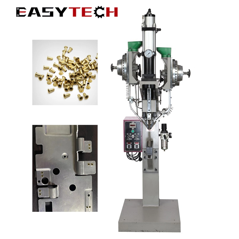 Automatic Shoes Eyelet Clothes Hanger Hook Making Riveting Machine