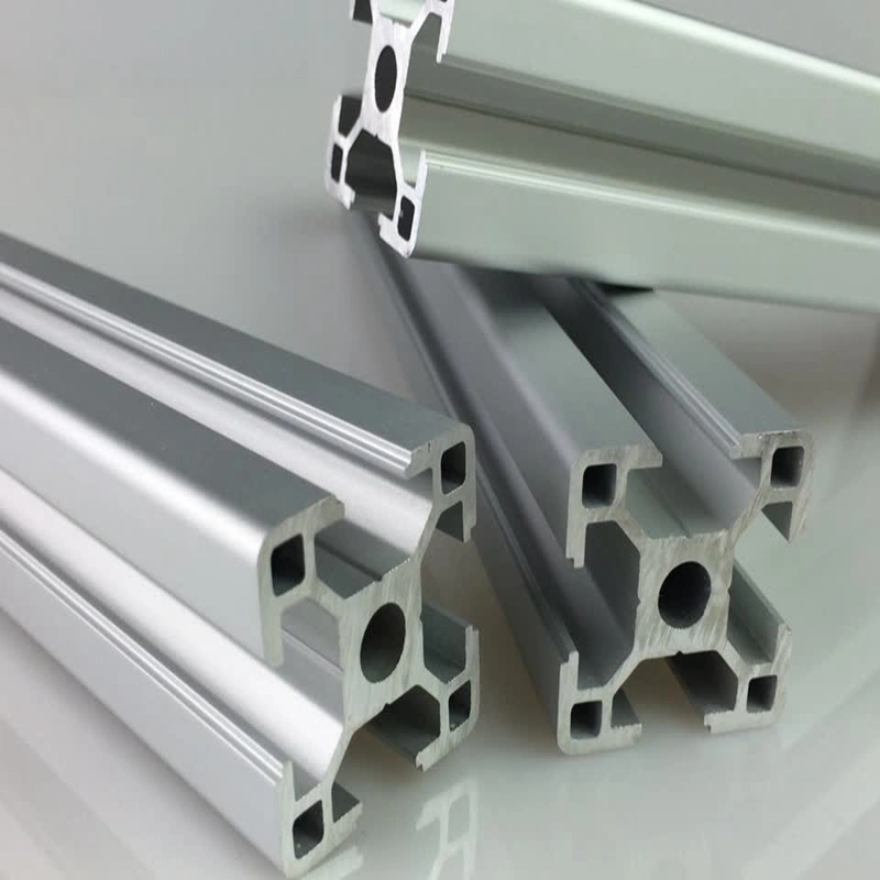 6060 6063 Anodized/Powder Coating Aluminum Extrusion Profiles