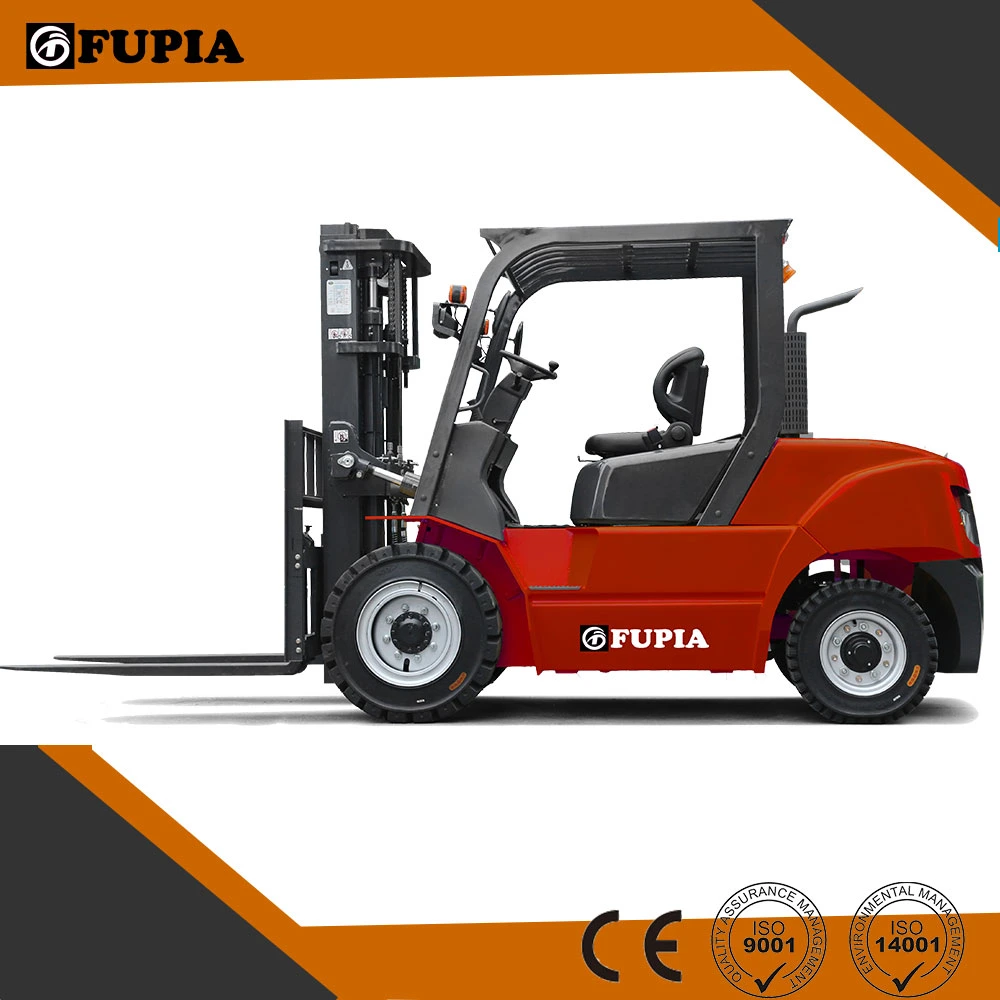 Industrial Forklift Trucks 5ton Heavy Duty Forklift with Roll Paper Clamp