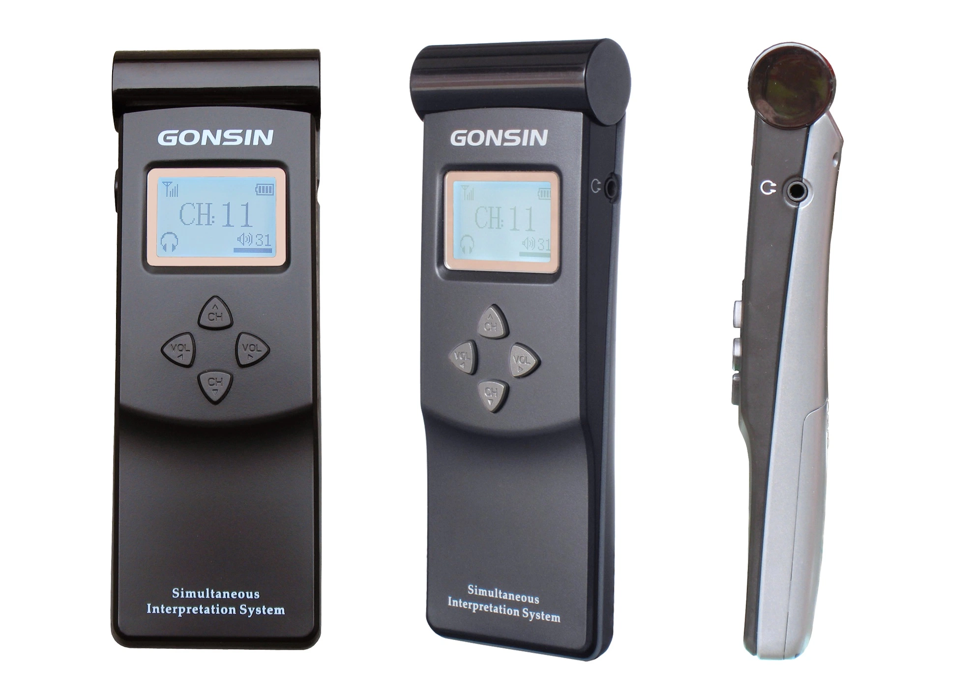 Gonsin CD Sound Quality Multi Channels Interpreter Equipment Translator Device IR Simultaneous Interpretation Conference System