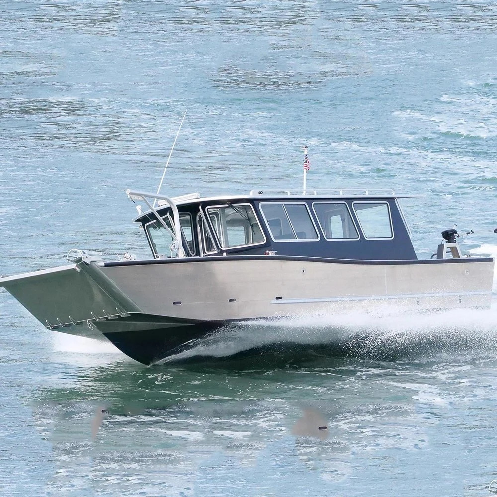 2022 Aluminum High Speed Cabin Boat Landing Crafts for Patrol