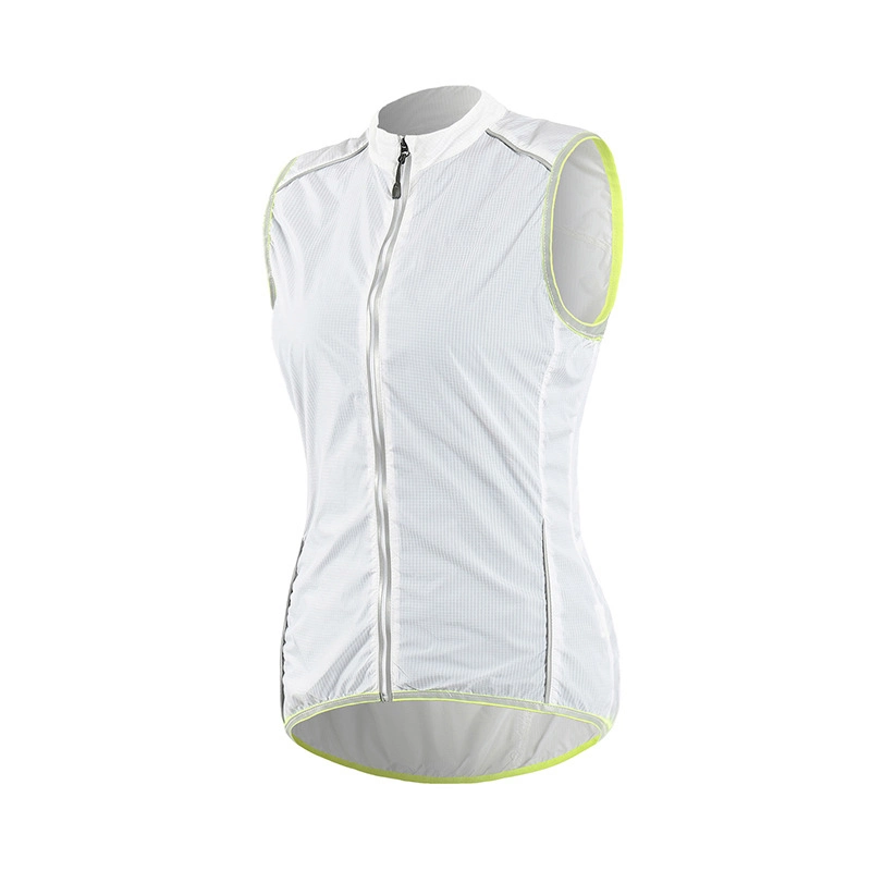 Custom Hi Vis Vest Men Women Uomo Reflective Fishing Running Windproof Sports Cycling Vests