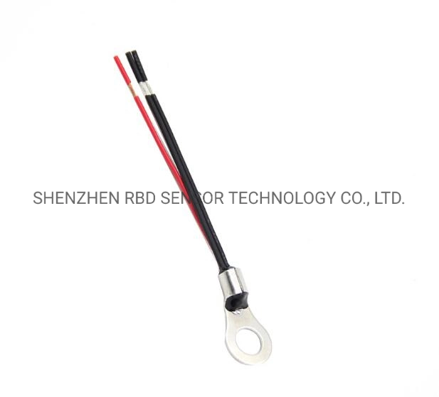 Battery Temperature Sensor Ring Type Ntc Thermistor with M8 M10 Hole for Thread Mount