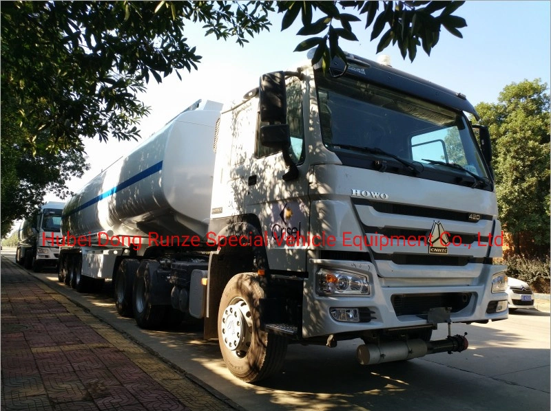 50t Oil Fuel Diesel gasoline Tank Semi Trailer, 4 Axles Petrol Tanker Semi Trailer, 60000L Tanker Trailer Truck