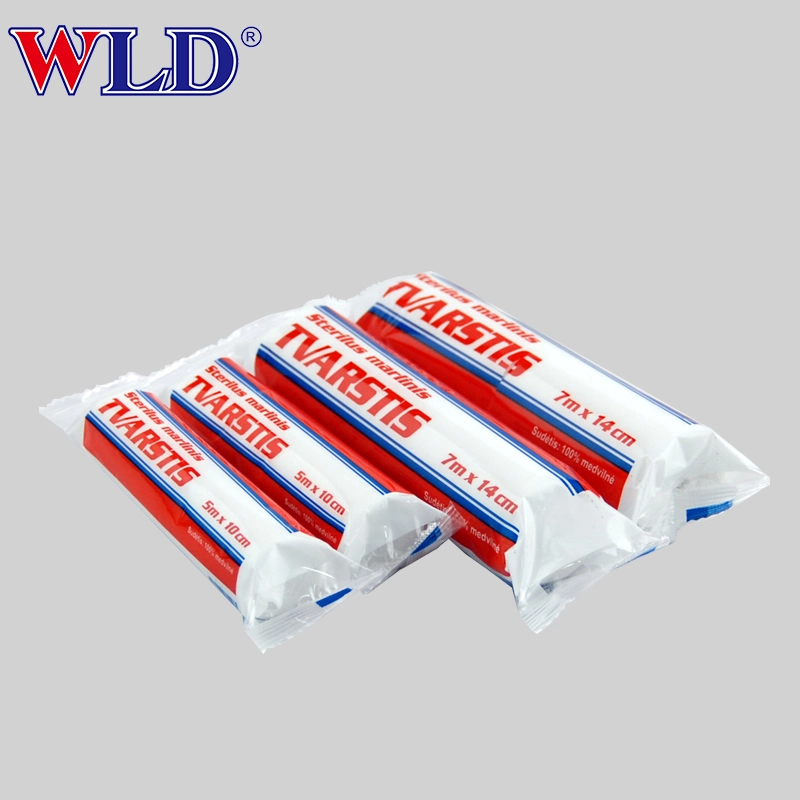 Best Quality Pure Cotton Hydrophilic Gauze Bandage for Medical Use