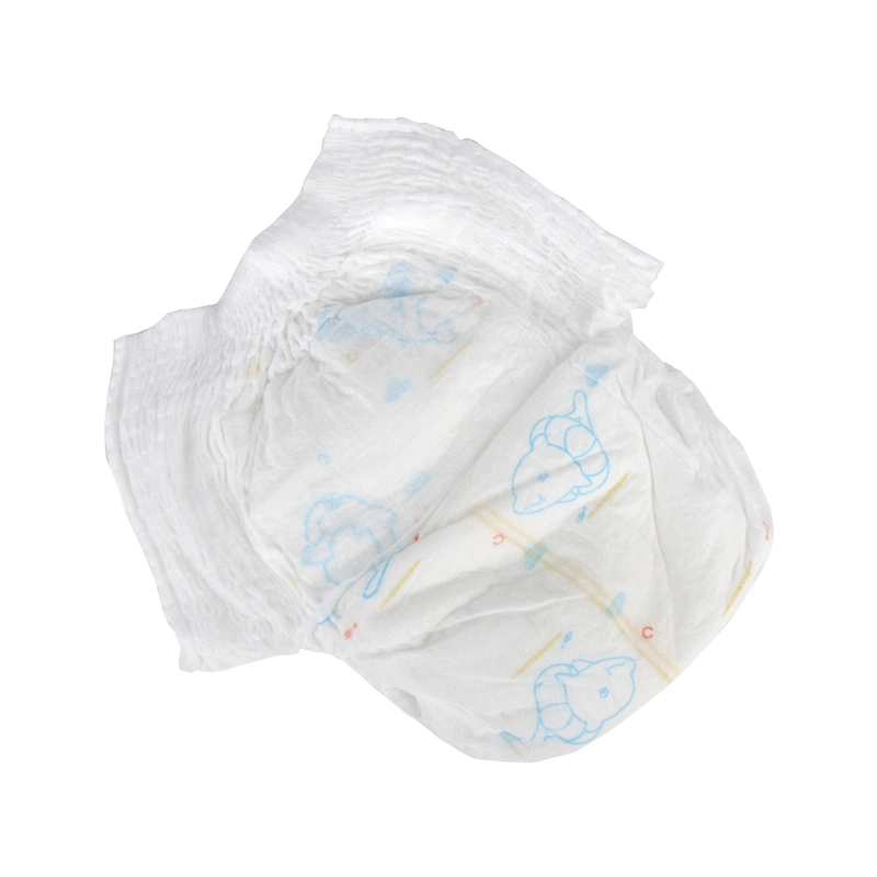 China OEM New Design Soft Disposable Baby Pull UPS High Absorbency Breathable Baby Pants