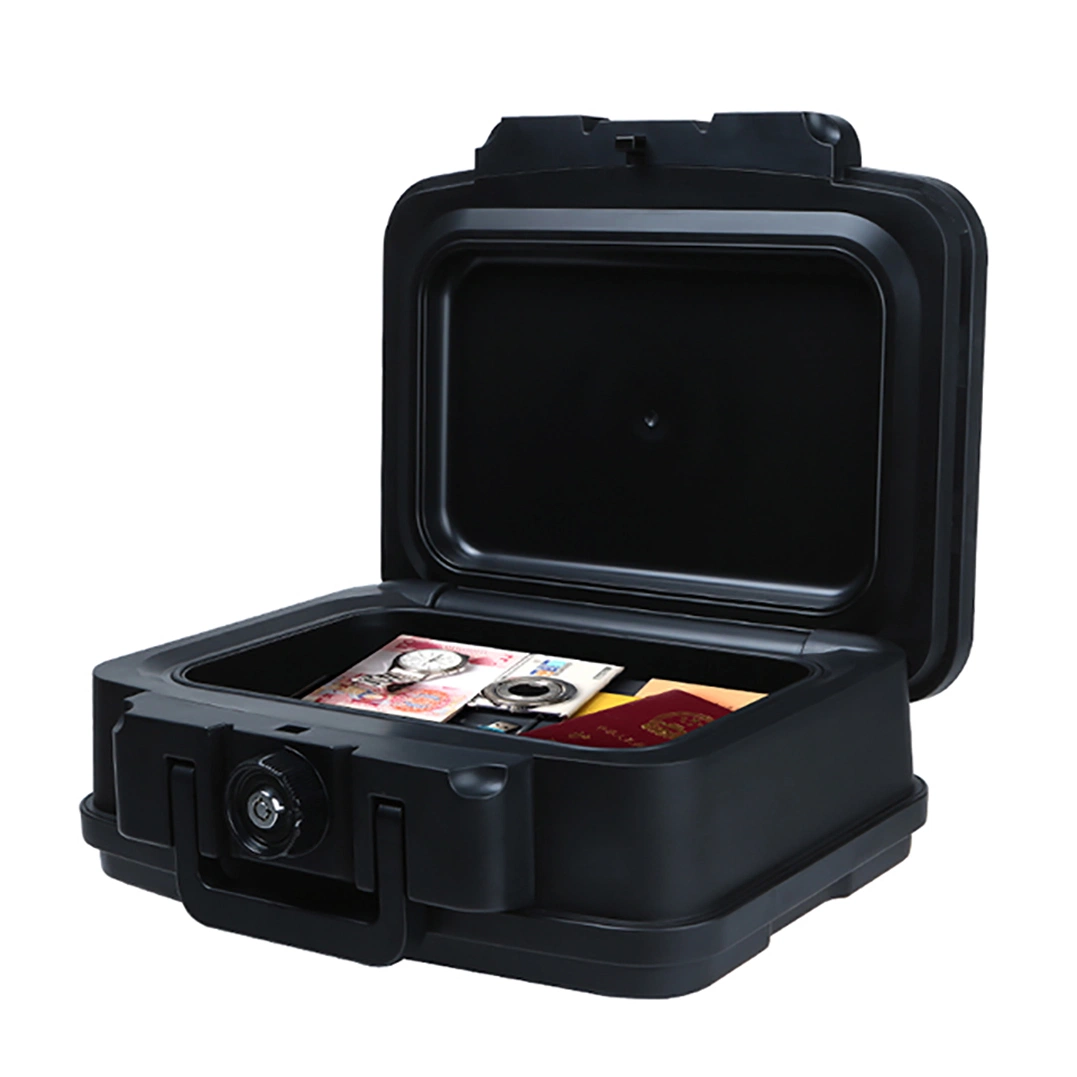 Fireproof Box and Waterproof Safe with Key Lock 0.17 Cuft