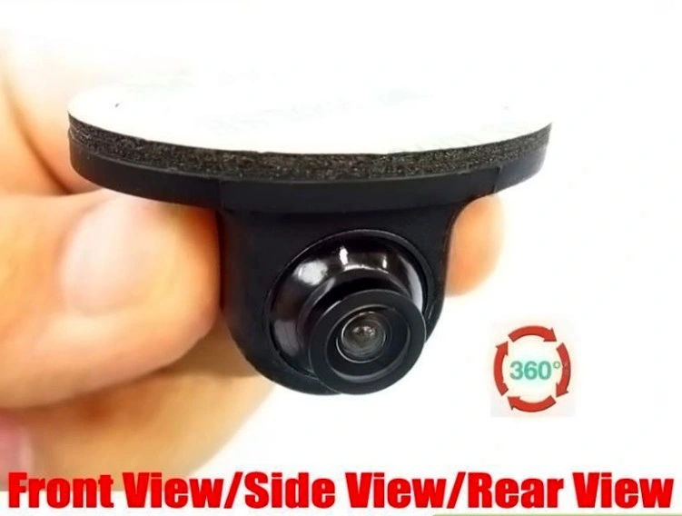 Rotação de 360 graus OEM Mini Câmera de vigilância de automóveis Vista Lateral Traseira