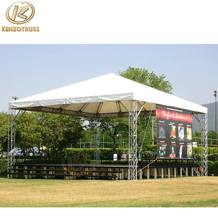 Aluminum Lighting Truss Concert Stage Roof Truss