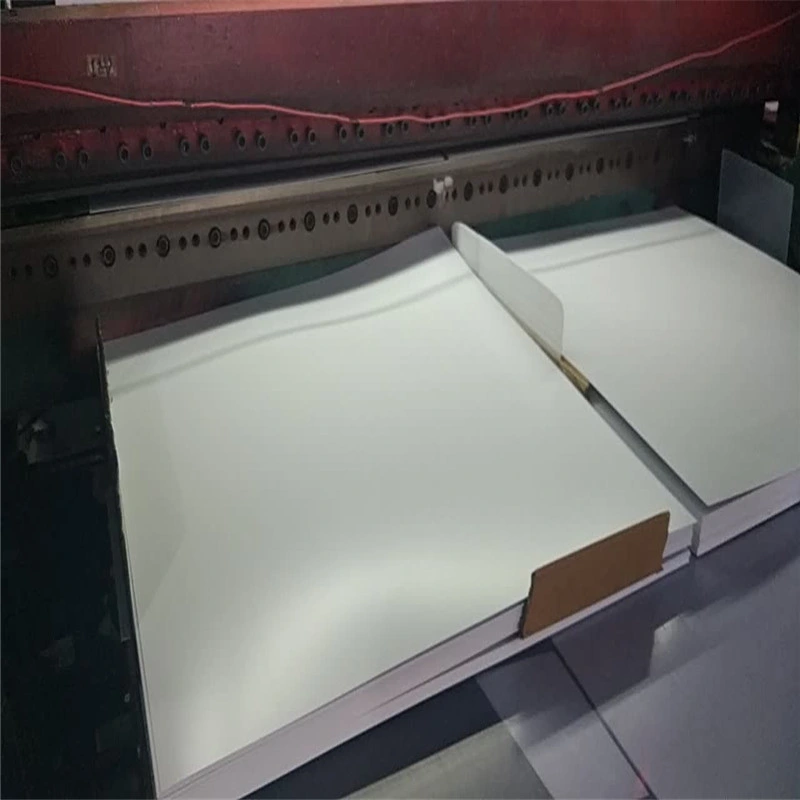 Customized Size Plastic PVC Hard Sheet Glossy White Rigid PVC Sheet for Advertising