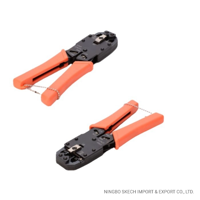 Câble LAN du réseau la pince à sertir RJ45/8p8c, RJ12/6p6c, RJ11/6p4c, RJ9/4bouchons p4c/pince à sertir des connecteurs