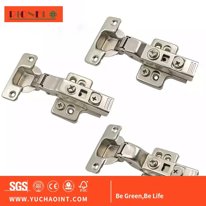 Clip-on 3D Adjustable Hydraulic Damping Cabinet Door Hinge