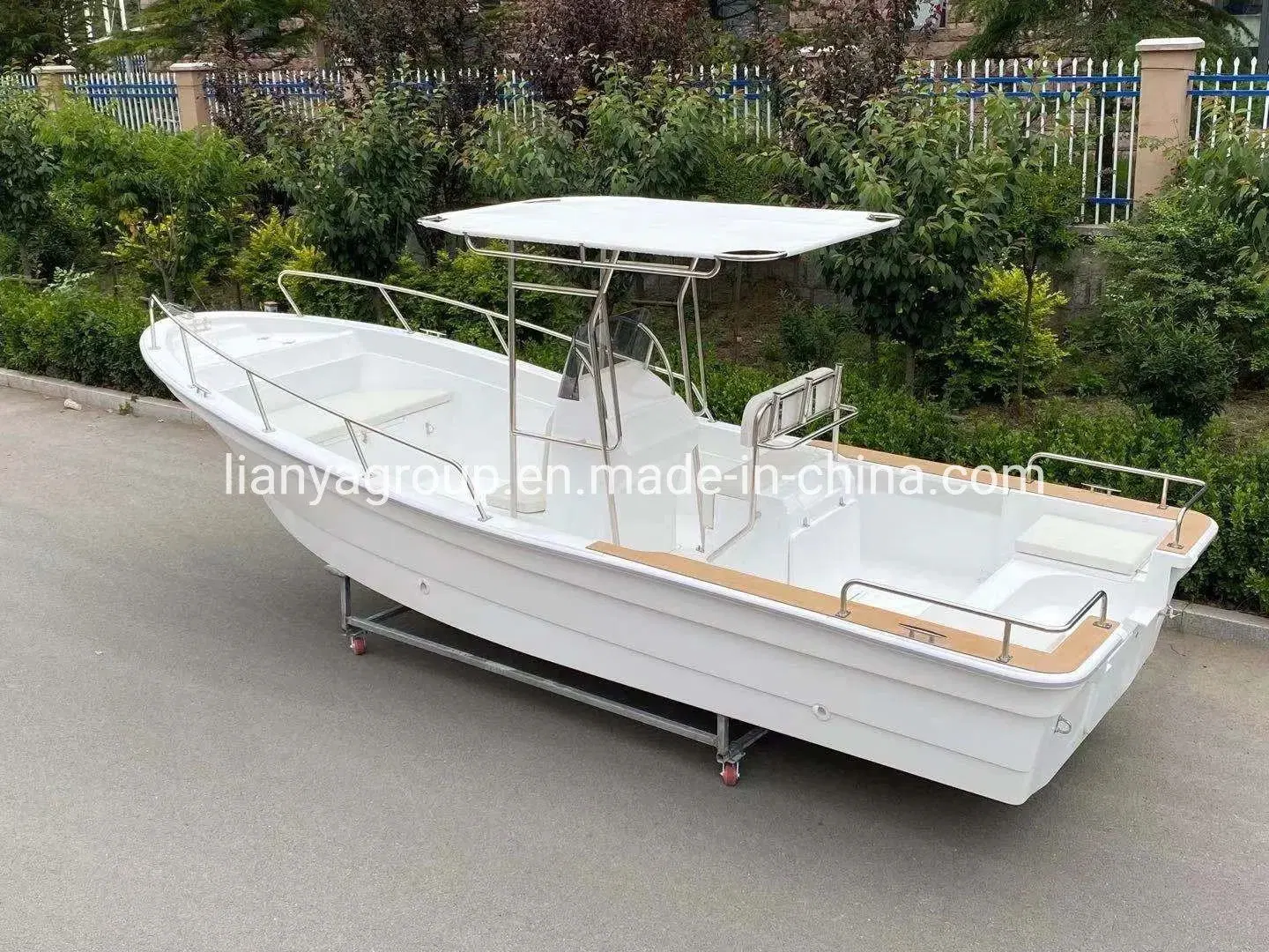 Liya 5-7.6meters Fiberglass Fishing Vessel Panga Boat Passenger Ship