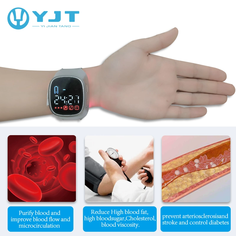 Semiconductor Laser Treatment Instrument 650nm Electronic Laser Therapy Watch