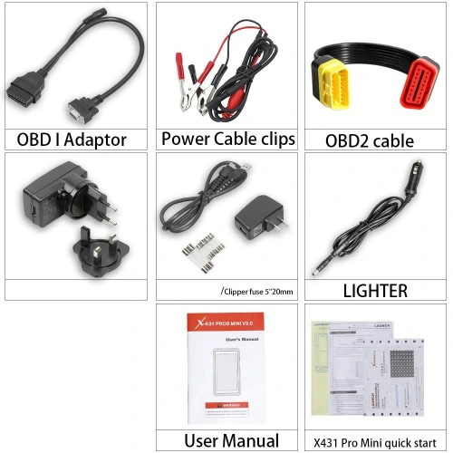 022 lançar X431 PRO Mini Ferramenta de leitura bidirecional OE completa do sistema de nível de Scanner de diagnóstico automotivo 31+ Programa de chave de codificação da ECU sangramento ABS